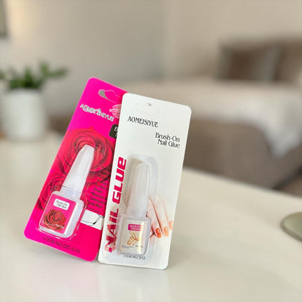 12 Pegamento para Uñas Postizas $6 c/u