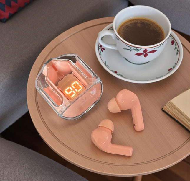 Audifonos Inalambricos Con Estuche Digital Colores