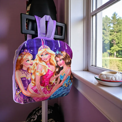 Mochila Barbie de Peluche con Tirantes Ajustables