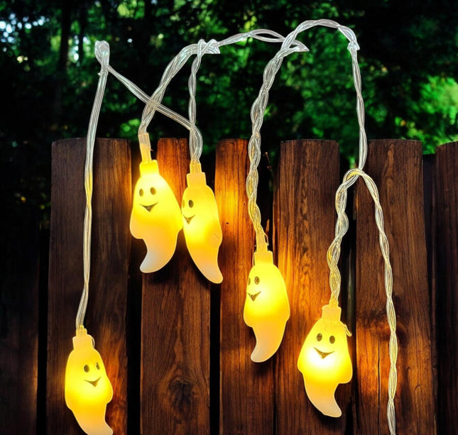Serie de Luces Halloween Fantasmitas