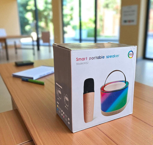 Bocina con Microfono Colores