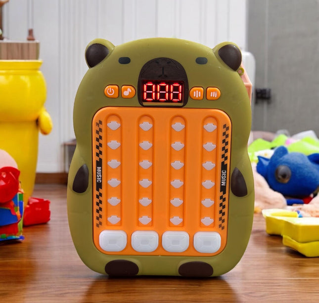 Capibara Pop It con Luz y Sonido