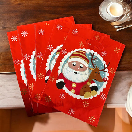 10 Bolsas/Dulceros Navidad $1.9 c/u