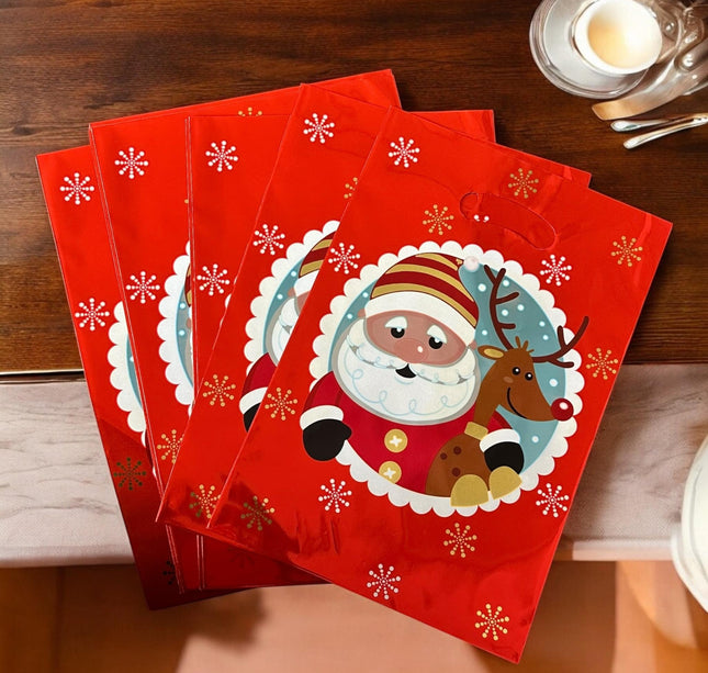 10 Bolsas/Dulceros Navidad $1.9 c/u