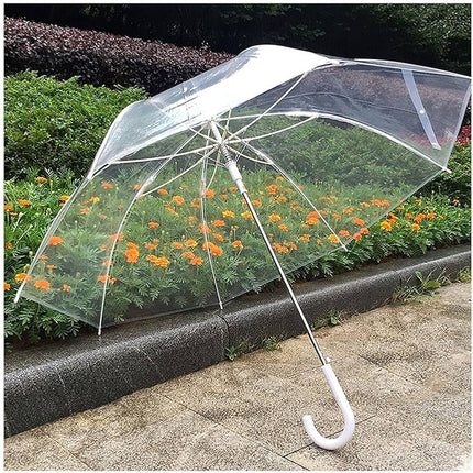 Paraguas Transparente para Lluvia Infantil