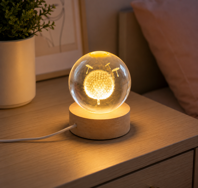 Exclusivo Tienda en linea 💥💎Lampara Galaxia Ch con Luz Dorada, Perfecta para Recamara