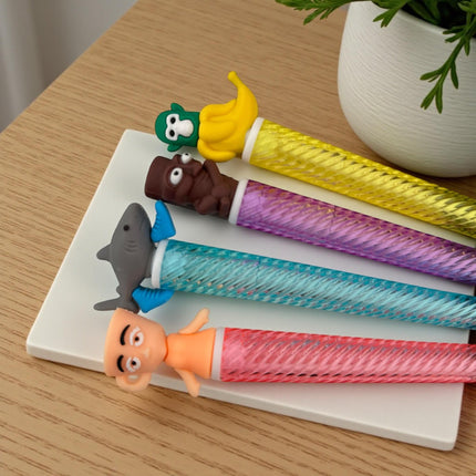 12 Lapiceros de Gel Tralalero Figura $5 c/u