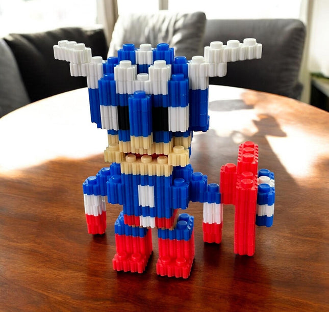 5 Figuras para Armar tipo Lego en Bolsa $7 c/u