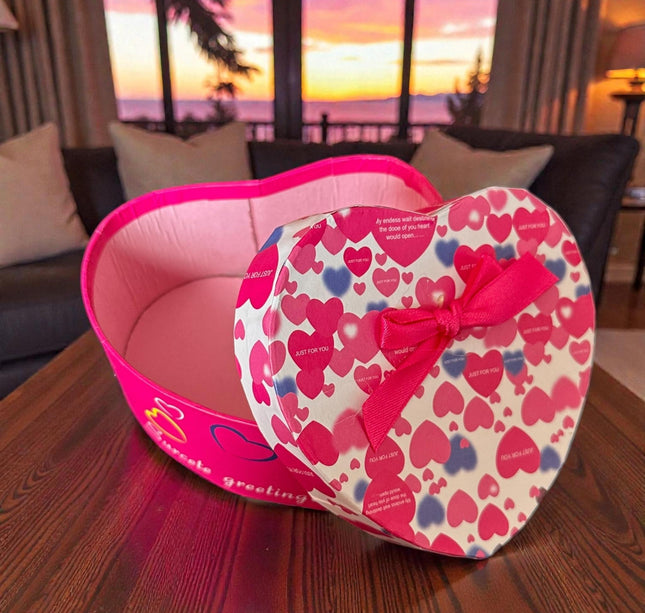 6 Cajas de Regalo Corazón $14.84 c/u