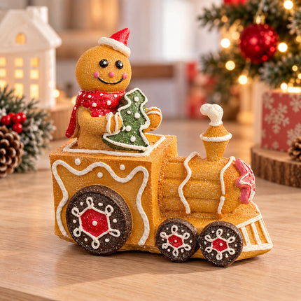Exclusivo Tienda en linea 💥💎Trencito Navideño de Jengibre Mágico (Ceramica)