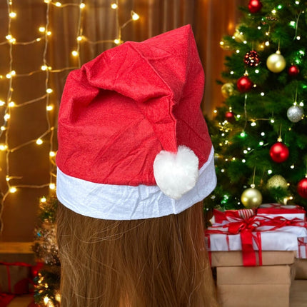 12 Gorro Navideño Santa $4.9 c/u