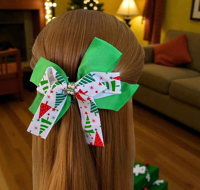 12 Moños Navideños Siempre Bella $5.7 c/u