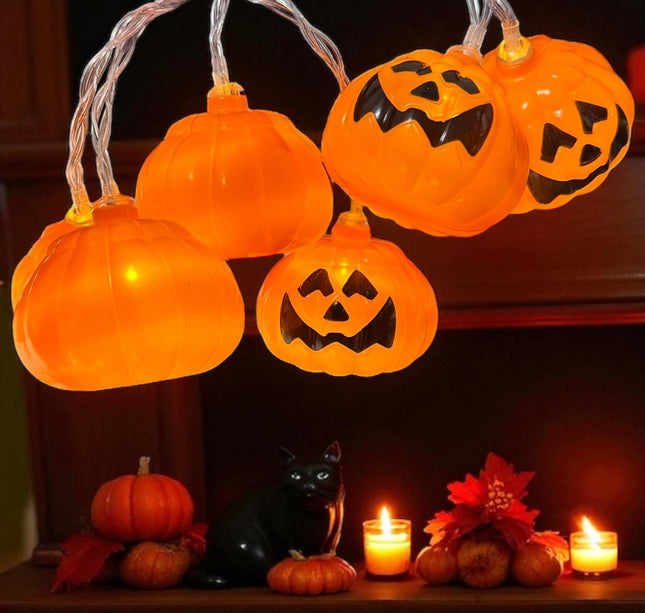 Serie de Luces Calabacitas Halloween