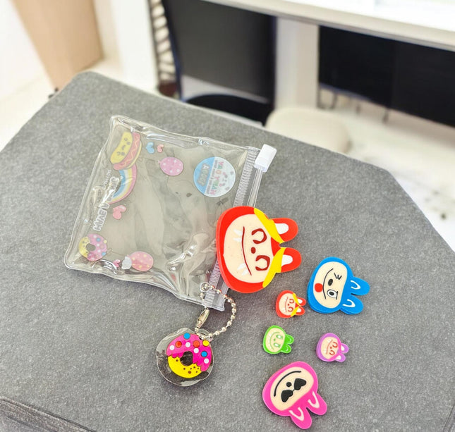 12 Bolsas de Gomas Labubus Diferentes Tamaños $5.5 c/u