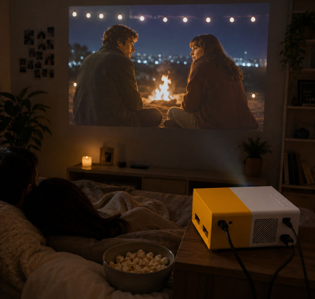 Proyector Led Con Control, diferentes Colores