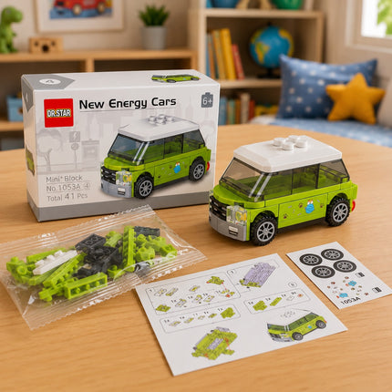 3 Carro para Armar Tipo Lego Diferentes Diseños $45 c/u
