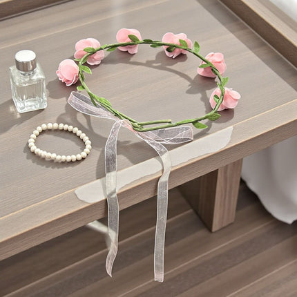 Exclusivo Tienda en linea 💥💎12 Diadema/Tiara Flores con Liston para Cabello $10 c/u