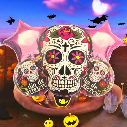 12 Sets de Decoracion Globos Halloween  $27 c/u