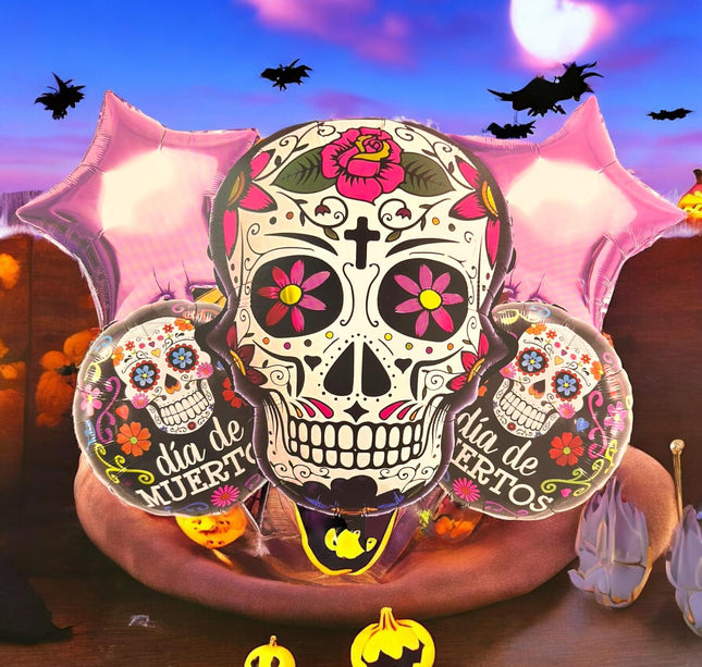 12 Sets de Decoracion Globos Halloween  $27 c/u