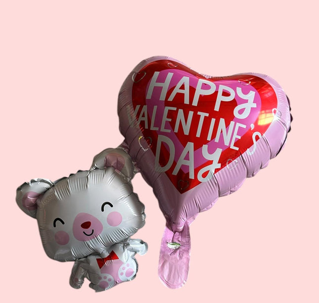 10 Globos de Figuras San Valentin $3.5 c/u