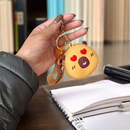 6 Monederos LLaveros Capíbaras $29 c/u