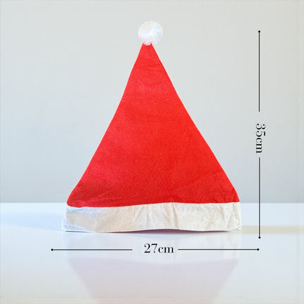 12 Gorros Navideños Santa $6.25 c/u