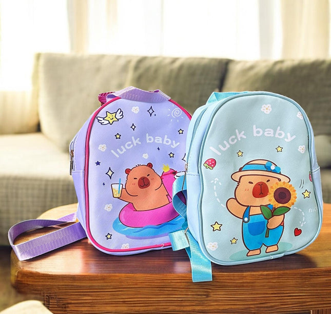 Mochila Capibara Pequeña Colores