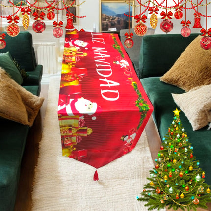 3 Camino de Mesa Navideño 32cm x 180cm $49 c/u