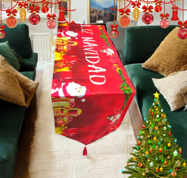 3 Camino de Mesa Navideño 32cm x 180cm $49 c/u