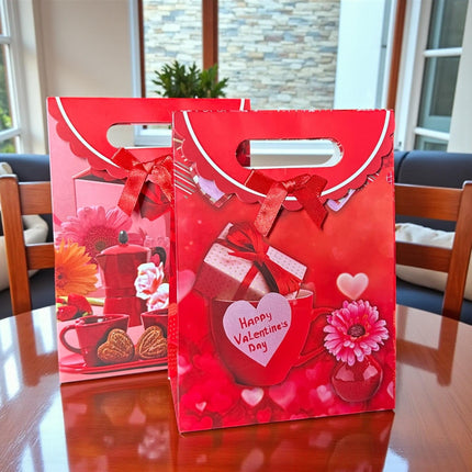 12 Bolsas Velcro "San Valentin" para Regalo $4.5 c/u