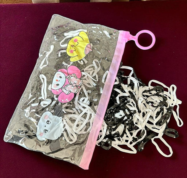 12 Bolsas Sanrio Resellables con Ligas para el cabello $6 c/u