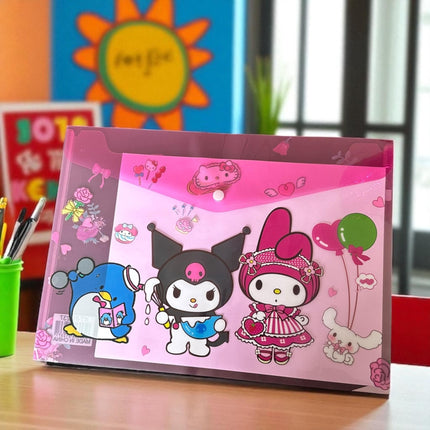 12 Folders Boton Sanrio $5.25 c/u