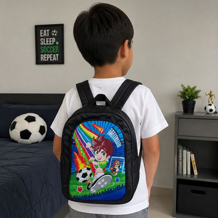 Mochila Escolar para Niños con Doble Compartimento