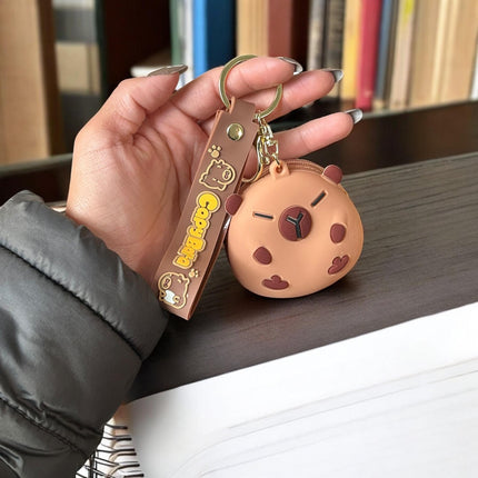 6 Monederos LLaveros Capíbaras $29 c/u