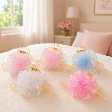 Exclusivo Tienda en linea 💥💎12 Pinzas Moños Confetti Alegres para Cabello $7.5 c/u