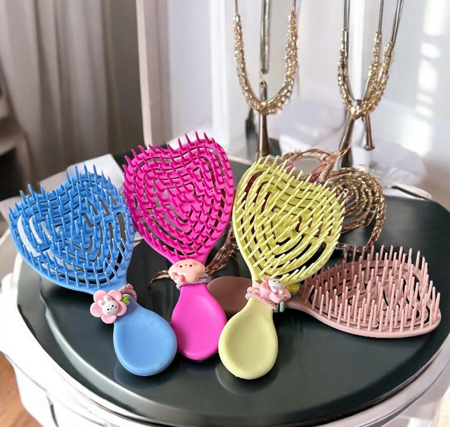 12 Cepillos Sanrio Corazon Colores $18 c/u