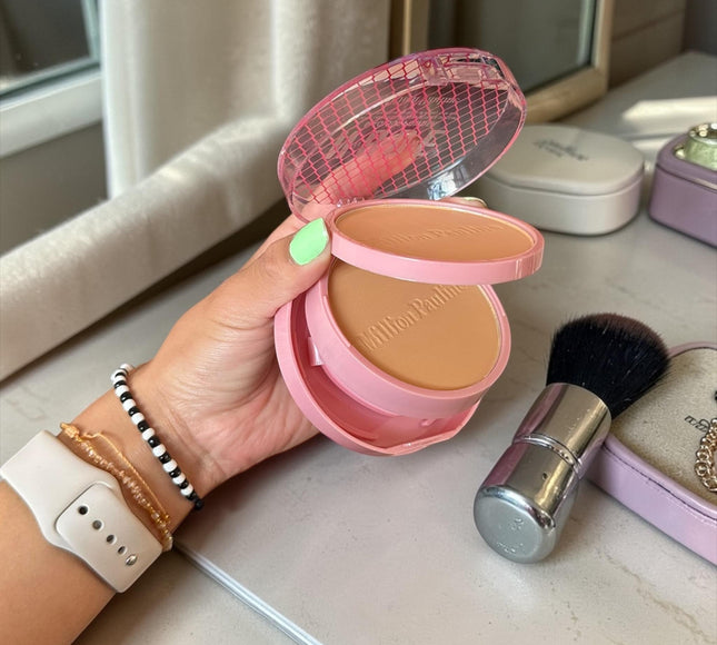 12  Maquillajes en Polvo Million Pauline NUDE $39 c/u