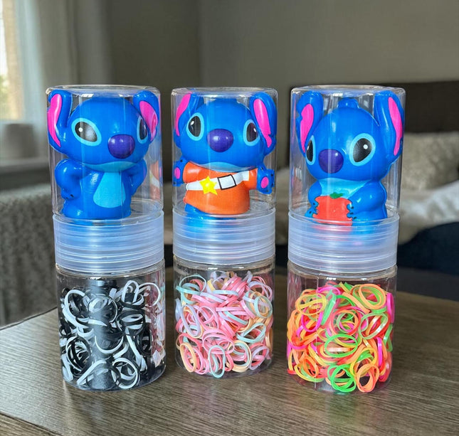 12 Botes Sticht de Ligas Dobles con Llavero Squish  $28 c/u
