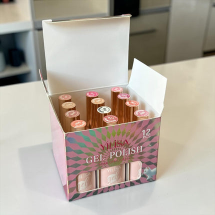 12 Gel Polish para Lampara $15. c/u