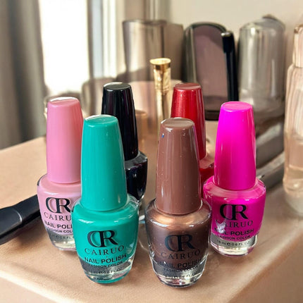 24 Esmaltes para uñas "Cairuo" Beauty Girl $11.5 c/u