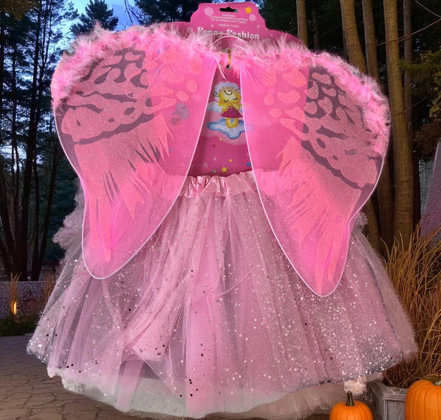 Disfraz Angel Colores Infantil Halloween