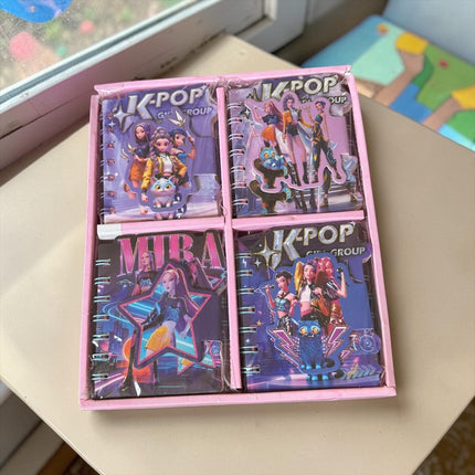 24 Libretitas Guerreras K-Pop 3D con Velcro $13 c/u