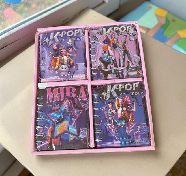 24 Libretitas Guerreras K-Pop 3D con Velcro $13 c/u