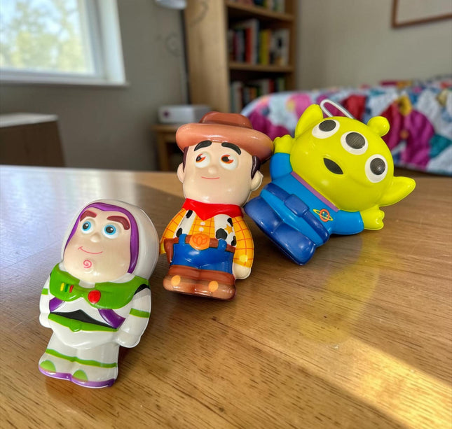 12 Squishies "Toy History" Personajes $32 c/u