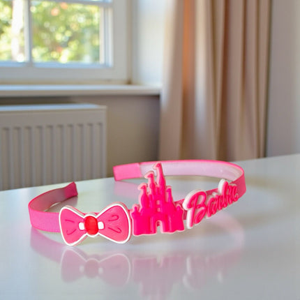 12 Diademas Barbie Figuras Hermosas $6 c/u