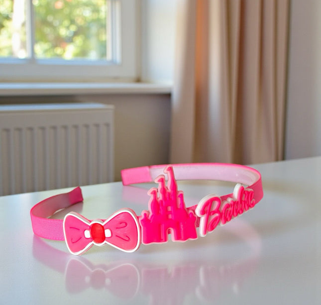 12 Diademas Barbie Figuras Hermosas $6 c/u