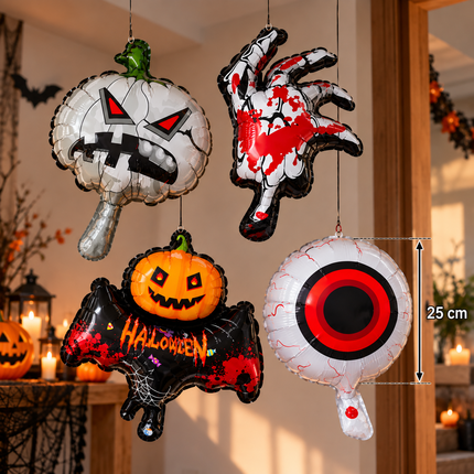10 Globos Ch Halloween $3 c/u (modelos surtidos)