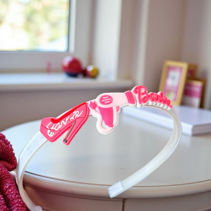 12 Diademas Barbie Figuras Hermosas $6 c/u