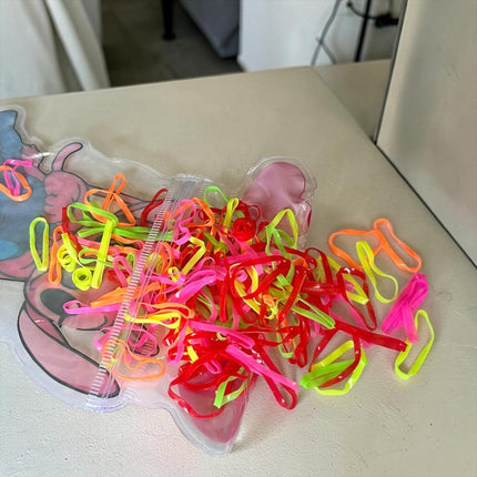 12 Ligas Sticht para Cabello $6.5 c/u