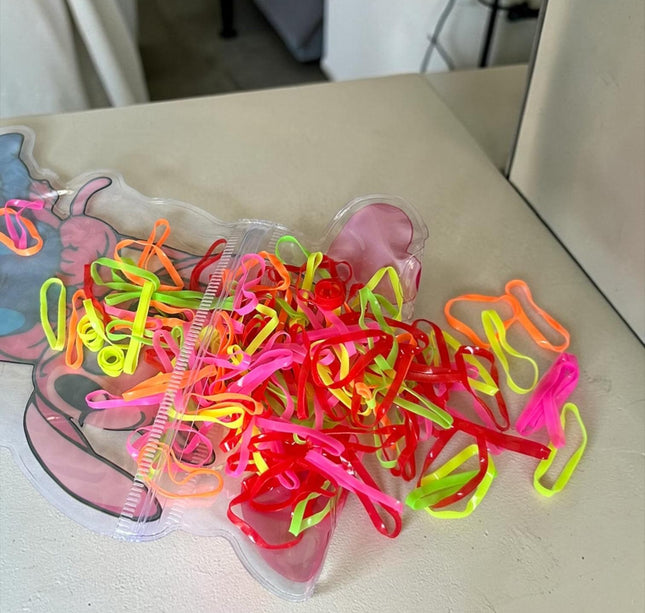 12 Ligas Sticht para Cabello $6.5 c/u